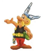 2000 Asterix - Asterix Plüsch + BPZ - zum Schließen ins Bild klicken