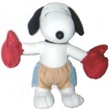 2002 Snoopy als Boxer + BPZ - zum Schließen ins Bild klicken