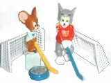 2006 Weihnachten - Tom und Jerry - Eishockey 1 + BPZ - zum Schließen ins Bild klicken