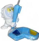 2016 Weihnachten - Spaßige Schneemonster mit Pinsel - zum Schließen ins Bild klicken