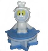 2016 Weihnachten - Spaßige Schneemonster Koch - zum Schließen ins Bild klicken