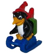 2010 Weihnachtsschlitten 2 - Pinguin - zum Schließen ins Bild klicken