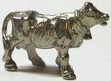 Haustiere Chrom - Kuh - zum Schließen ins Bild klicken