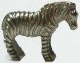Wildtiere Chrom - Zebra - zum Schließen ins Bild klicken
