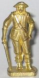 1992 Musketiere - Figur 2 gold - zum Schließen ins Bild klicken