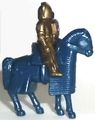 K97 Ritter - Pferd blau - zum Schließen ins Bild klicken