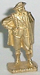 1992 Musketiere - Figur 1 gold - zum Schließen ins Bild klicken
