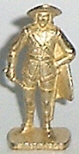 1992 Musketiere - Figur 4 gold - zum Schließen ins Bild klicken