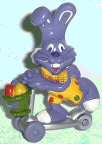 Ostern 2002 - Hase mit Kickboard 1 - zum Schließen ins Bild klicken