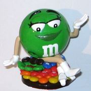 Spender mit M&Ms-Sockel - Green - zum Schließen ins Bild klicken