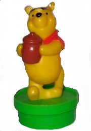 Winnie the Pooh - Pooh - Topper - zum Schließen ins Bild klicken