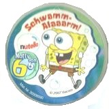 Nutella 2003 - SpongeBob - Bügelbild Nr. 6 - zum Schließen ins Bild klicken