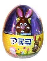 2014 Ostern - Ei mit Spender - Hase braun - zum Schließen ins Bild klicken