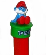 2015 Schlümpfe - Papa Schlumpf PEZ - zum Schließen ins Bild klicken
