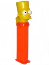 2000 The Simpsons - Bart - PEZ - zum Schließen ins Bild klicken