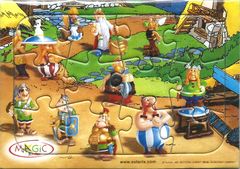 2005 Werbepuzzle Ungarn - Asterix und die Römer - zum Schließen ins Bild klicken