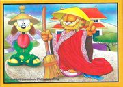 Garfield - Puzzle 1998 - als Chinese - zum Schließen ins Bild klicken