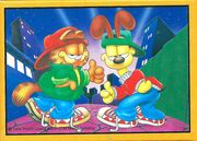 Garfield - Puzzle 1998 - Streetgang - zum Schließen ins Bild klicken