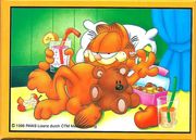 Garfield - Puzzle 1998 - Urlaub - zum Schließen ins Bild klicken