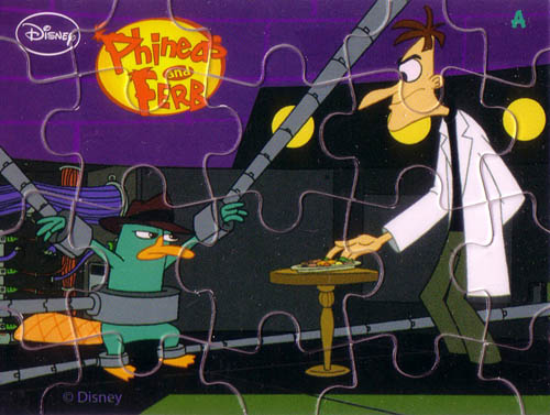 IFC - Phineas und Ferb - Puzzle A - zum Schließen ins Bild klicken