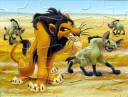 IFC - Lion King - Puzzle A - zum Schließen ins Bild klicken