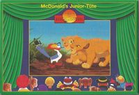 Mc Donald's - König der Löwen 1994 - Puzzle 1 - zum Schließen ins Bild klicken