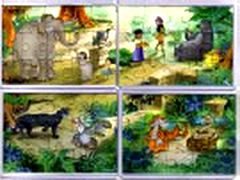 RK - Dschungelbuch 2003 - Super-Puzzle 1 - zum Schließen ins Bild klicken