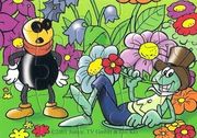 RK - Biene Maja 2001 - Tag - Puzzle u.r. - zum Schließen ins Bild klicken