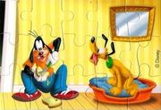 RK - Mickey Mouse 2004 - Im Haus - Puzzle o.r. - zum Schließen ins Bild klicken