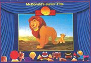 Mc Donald's - König der Löwen 1994 - Puzzle 2 - zum Schließen ins Bild klicken