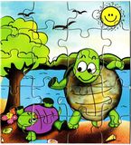 Schneider - Puzzle Tiere 2 - Schildkröte - zum Schließen ins Bild klicken