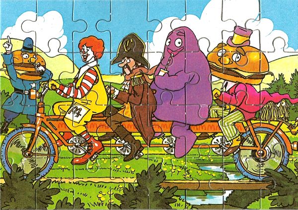 Mc Donald's - Puzzle Radtour - zum Schließen ins Bild klicken