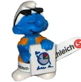 Schlümpfe Schleich 2015 - Büroschlümpfe Marketing - zum Schließen ins Bild klicken