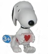 Schleich Peanuts - Valentinstag 2019 - Snoopy 1 - zum Schließen ins Bild klicken