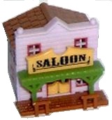 Buffalo City - Saloon ohne Schornstein - zum Schließen ins Bild klicken