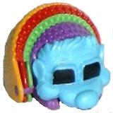 Regenbogenigel - Igel 2 - Kopf blau - zum Schließen ins Bild klicken