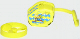 Flugkreisel gelb - AK auf Folie - zum Schließen ins Bild klicken
