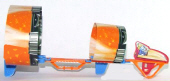 Raumschiffe - orange - zum Schließen ins Bild klicken
