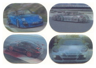 Wackelbilder Porsche - Set 1 + BPZ - zum Schließen ins Bild klicken