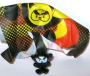 Fallschirmspringer - schwarz - zum Schließen ins Bild klicken