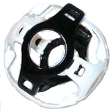 Flexi-Bälle - Ball schwarz-weiß - zum Schließen ins Bild klicken