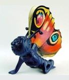 Bleistift-Schmetterlinge - Figur 2 - zum Schließen ins Bild klicken