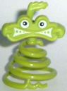 K02 Spiralmonster - Figur 2 grün - zum Schließen ins Bild klicken