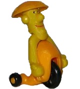 K02 Figuren auf Dreirädern - Zwerg 4 - zum Schließen ins Bild klicken