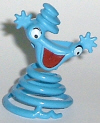 K02 Spiralmonster - Figur 4 blau - zum Schließen ins Bild klicken