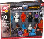 Block Tech - Figuren Set 1 - Super Heroes OVP - zum Schließen ins Bild klicken