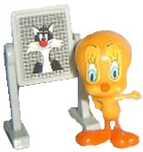 1991 Looney Tunes - Tweety mit Tafel - Vari - zum Schließen ins Bild klicken