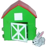 2017 Sweet'n Fun - Farm - Haus 2 mit Kaninchen - zum Schließen ins Bild klicken