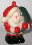Weihnachtsmann - Topper aus Gummi - zum Schließen ins Bild klicken