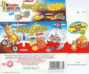 1999 Super Giraffe Italien - 3er Leerpack - zum Schließen ins Bild klicken